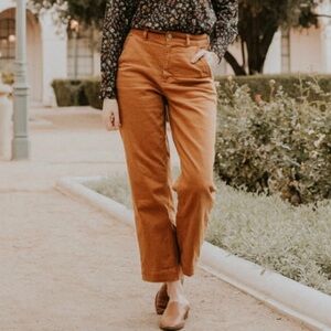 EVERLANE the straight leg crop pant - regular